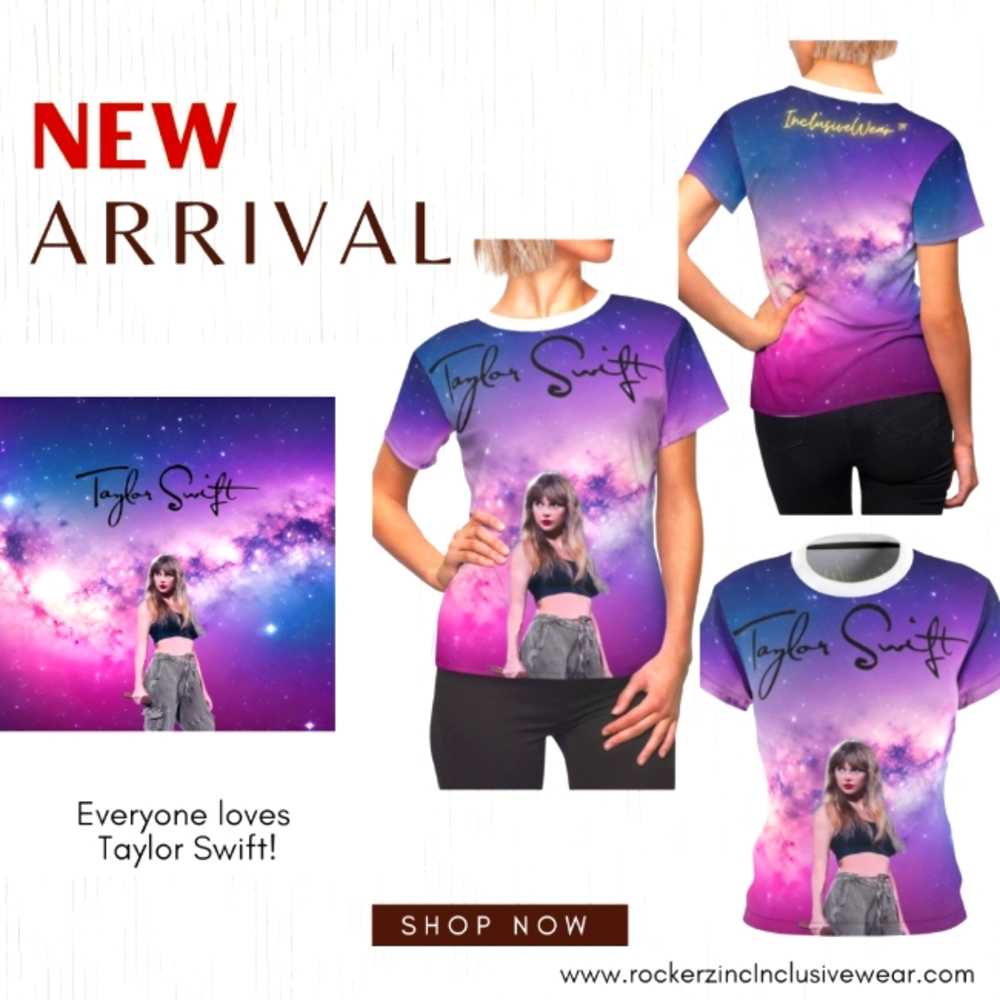 Taylor Swift! New 2023 Summer Edition! Women's Cut & Sew Tee
